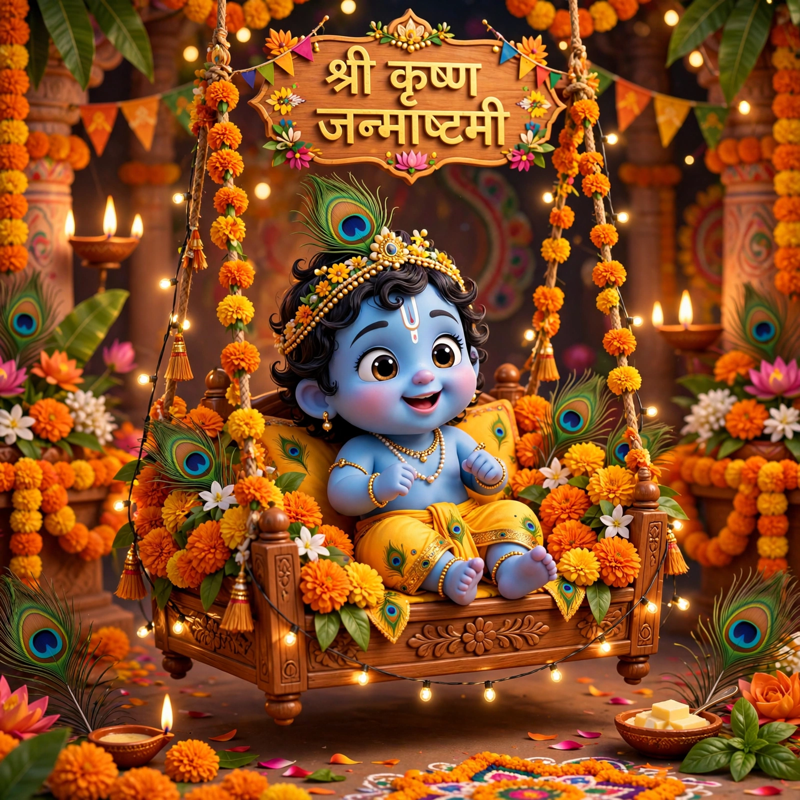 Cradle / Jhula Krishna