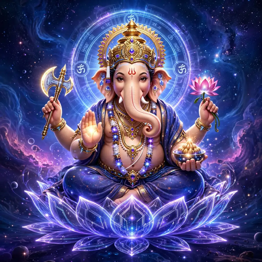 Divine Cosmic Ganesha