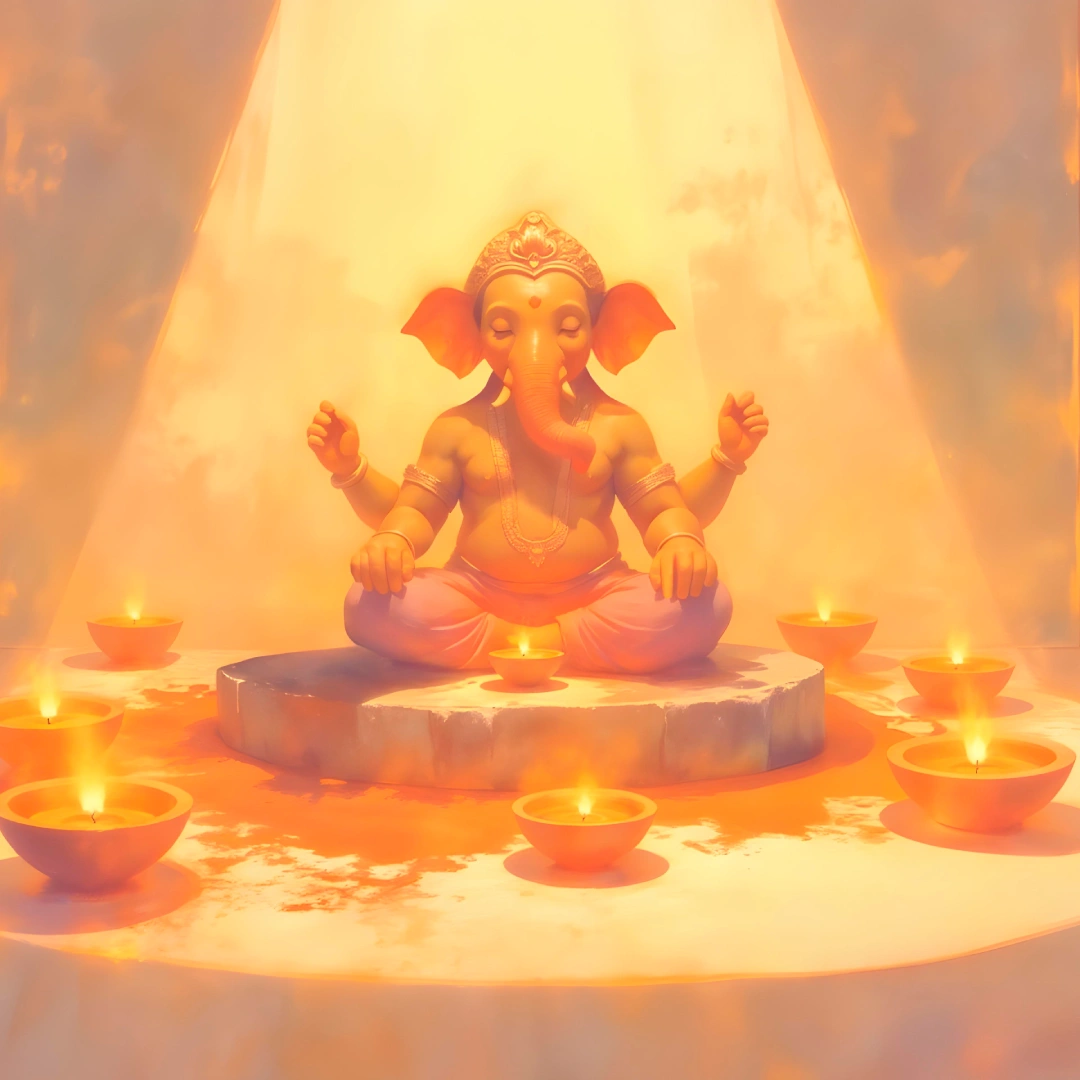 Ganesha Divine Diya Meditation