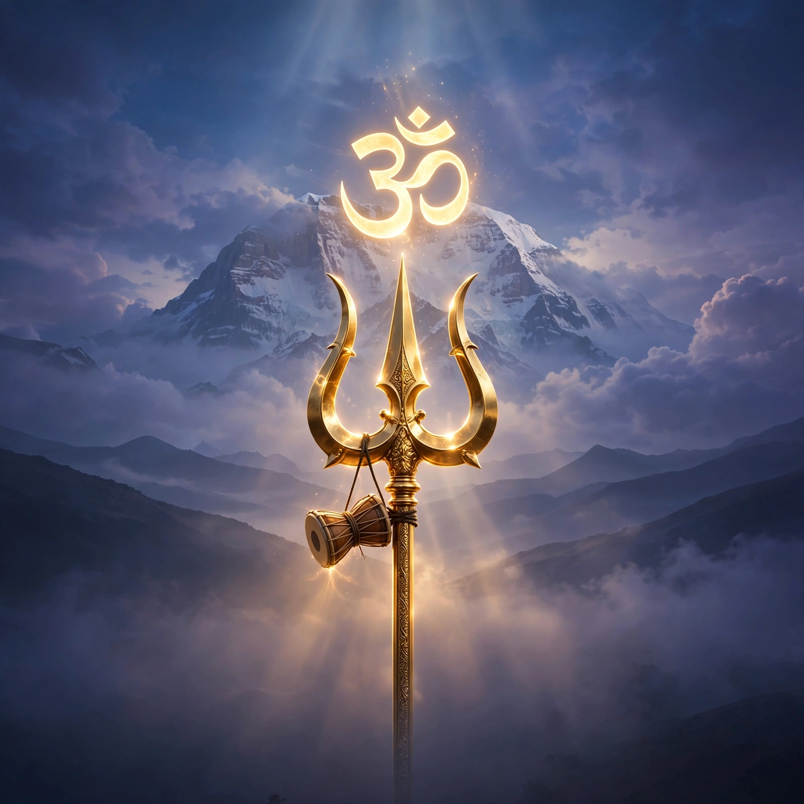 Golden Trishul