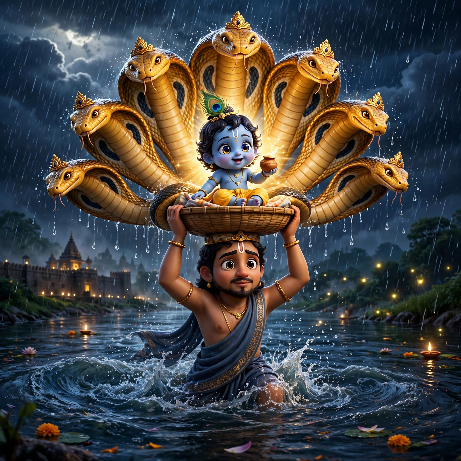 Vasudev Crossing Yamuna