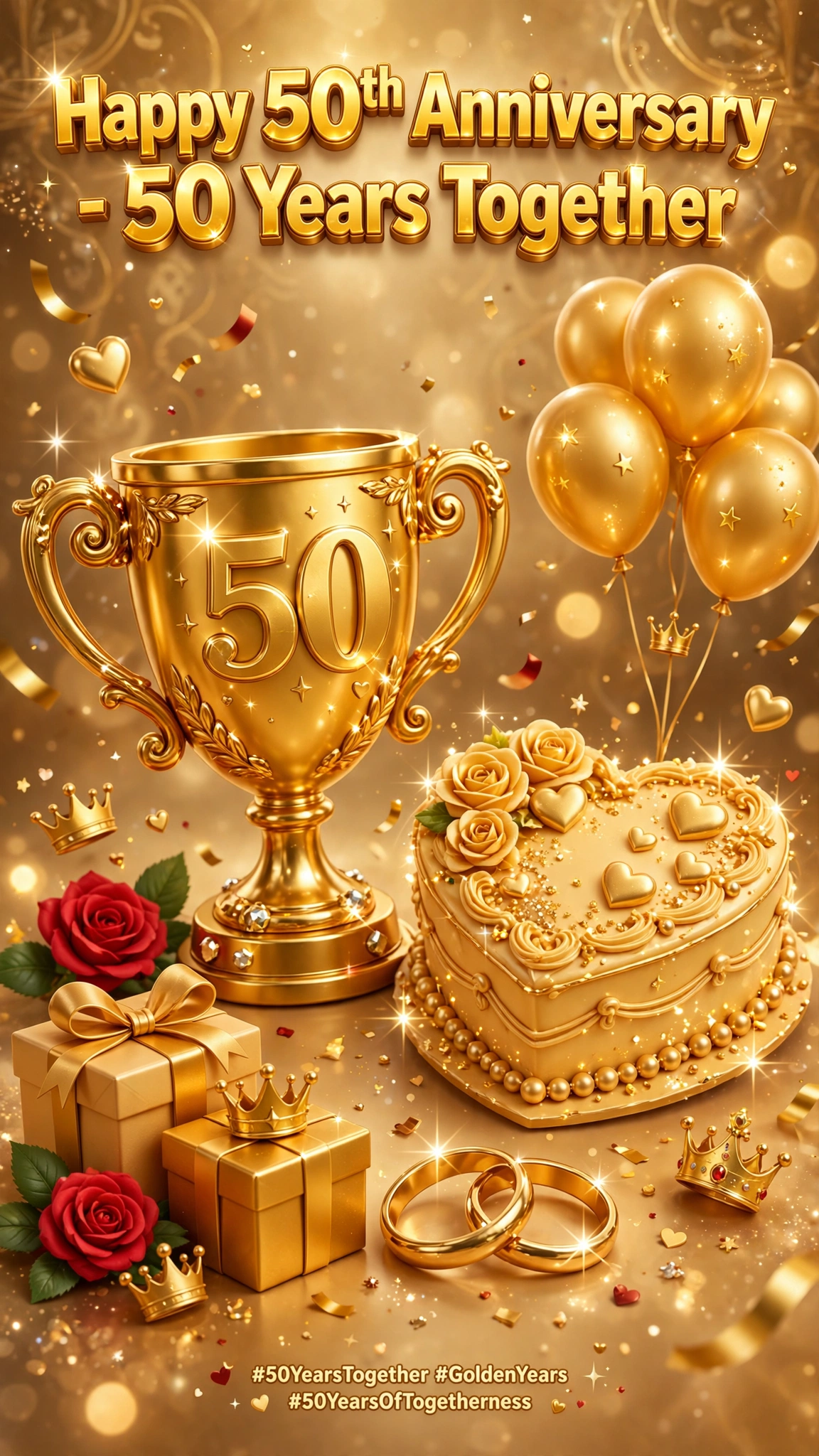 Happy 50th Anniversary - Half Century Of Love
