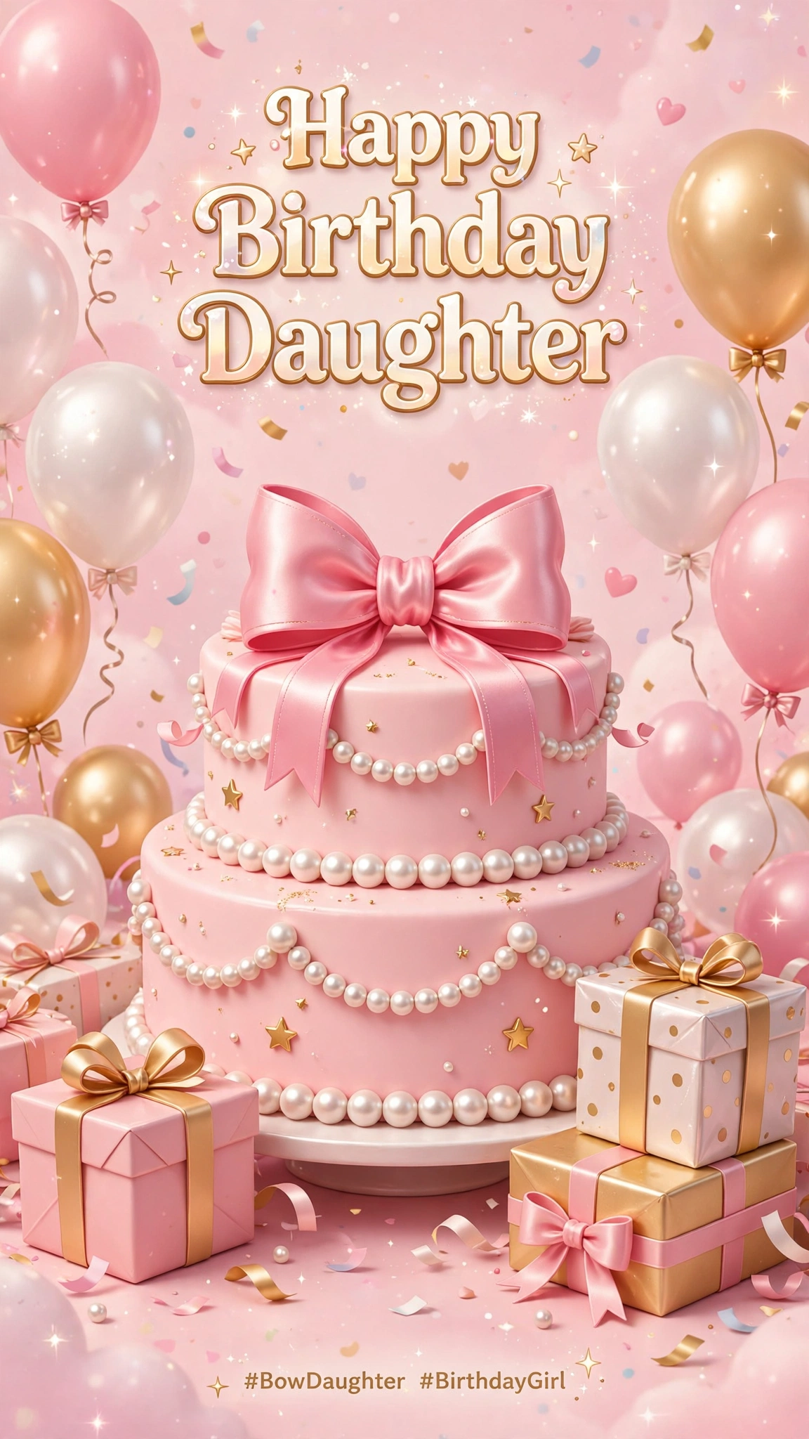 HappyBirthdayDaughter-Princess Cake