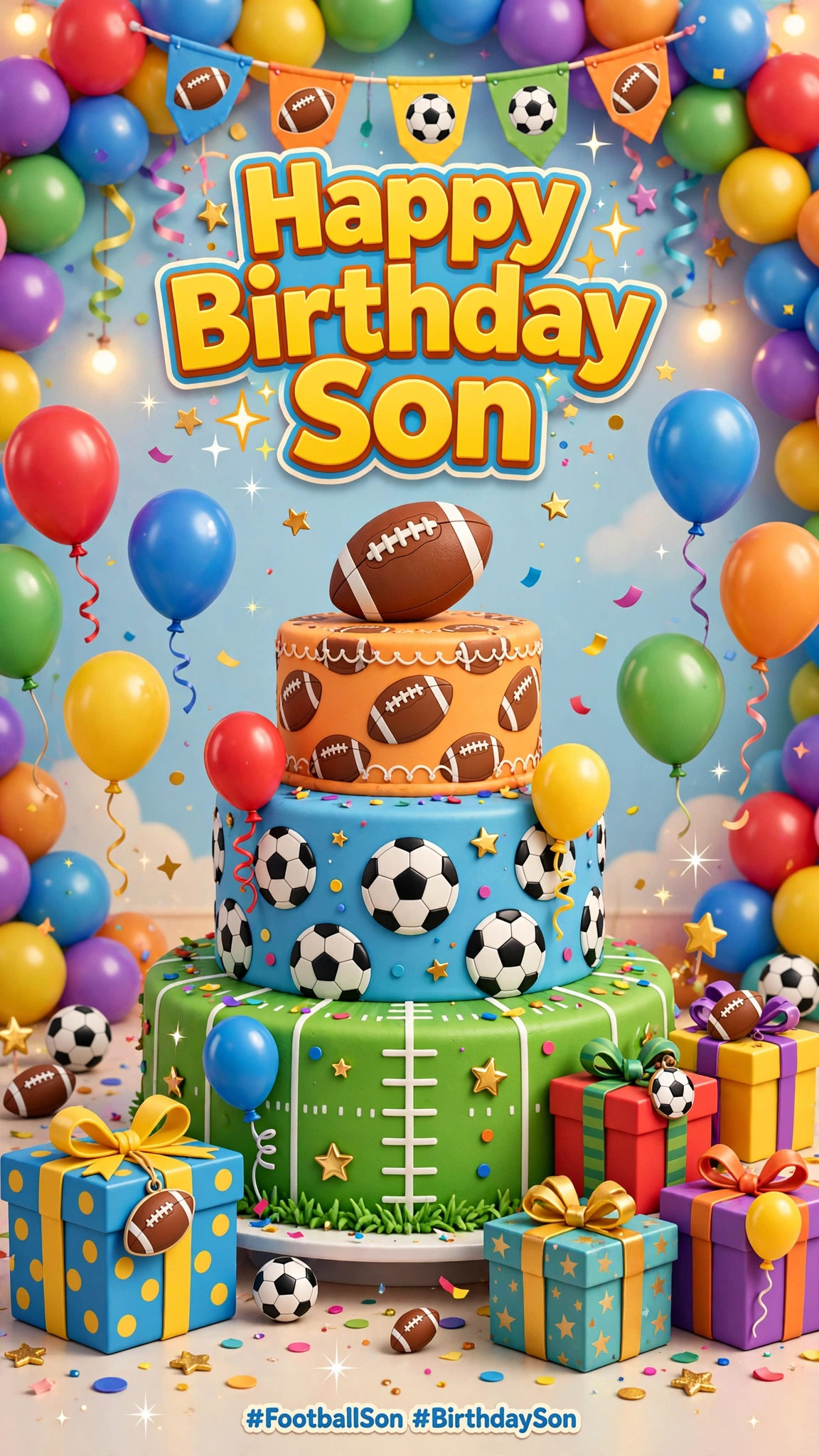 HappyBirthdaySon-PlayerCake