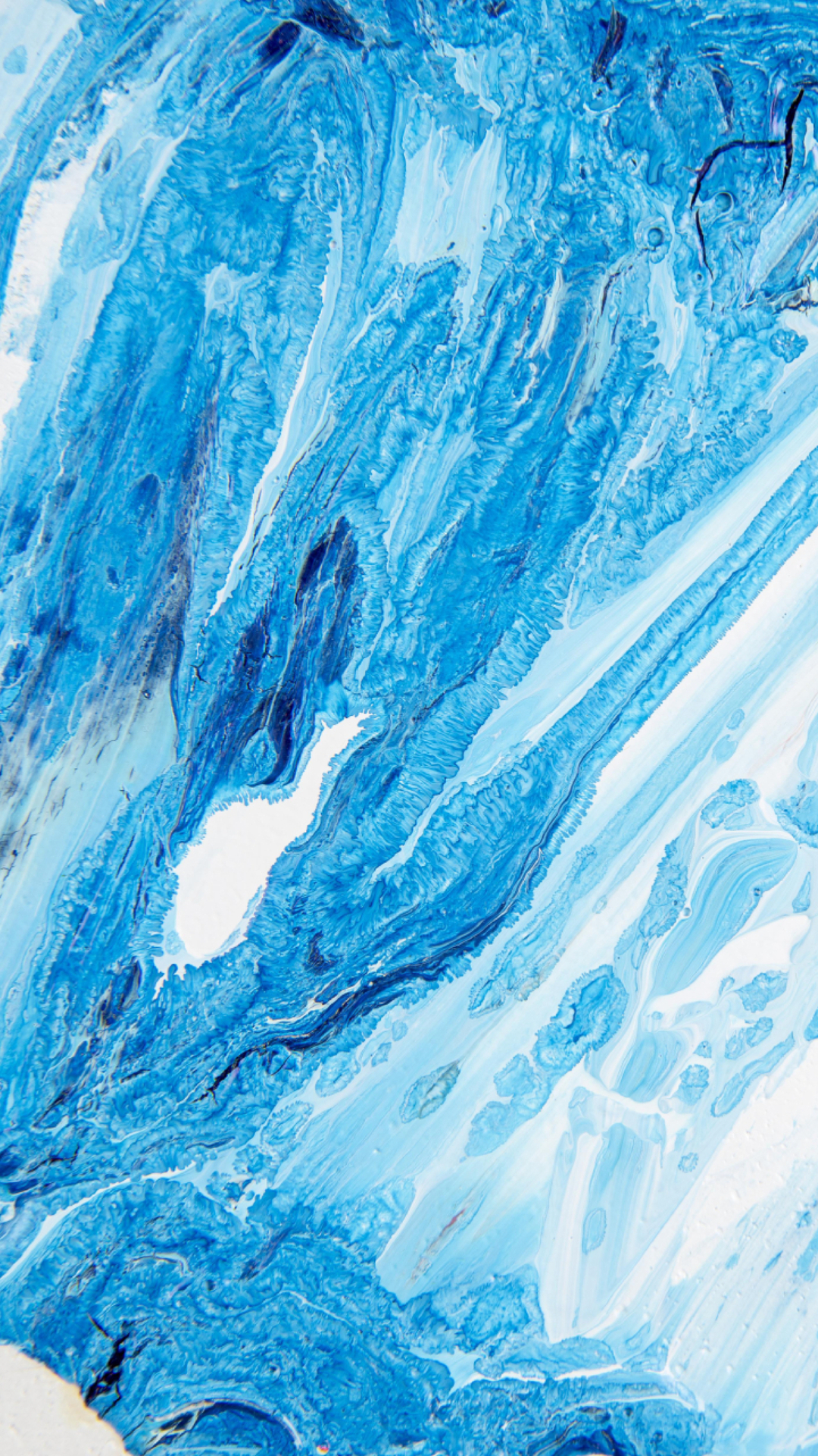 blue abstract liquid