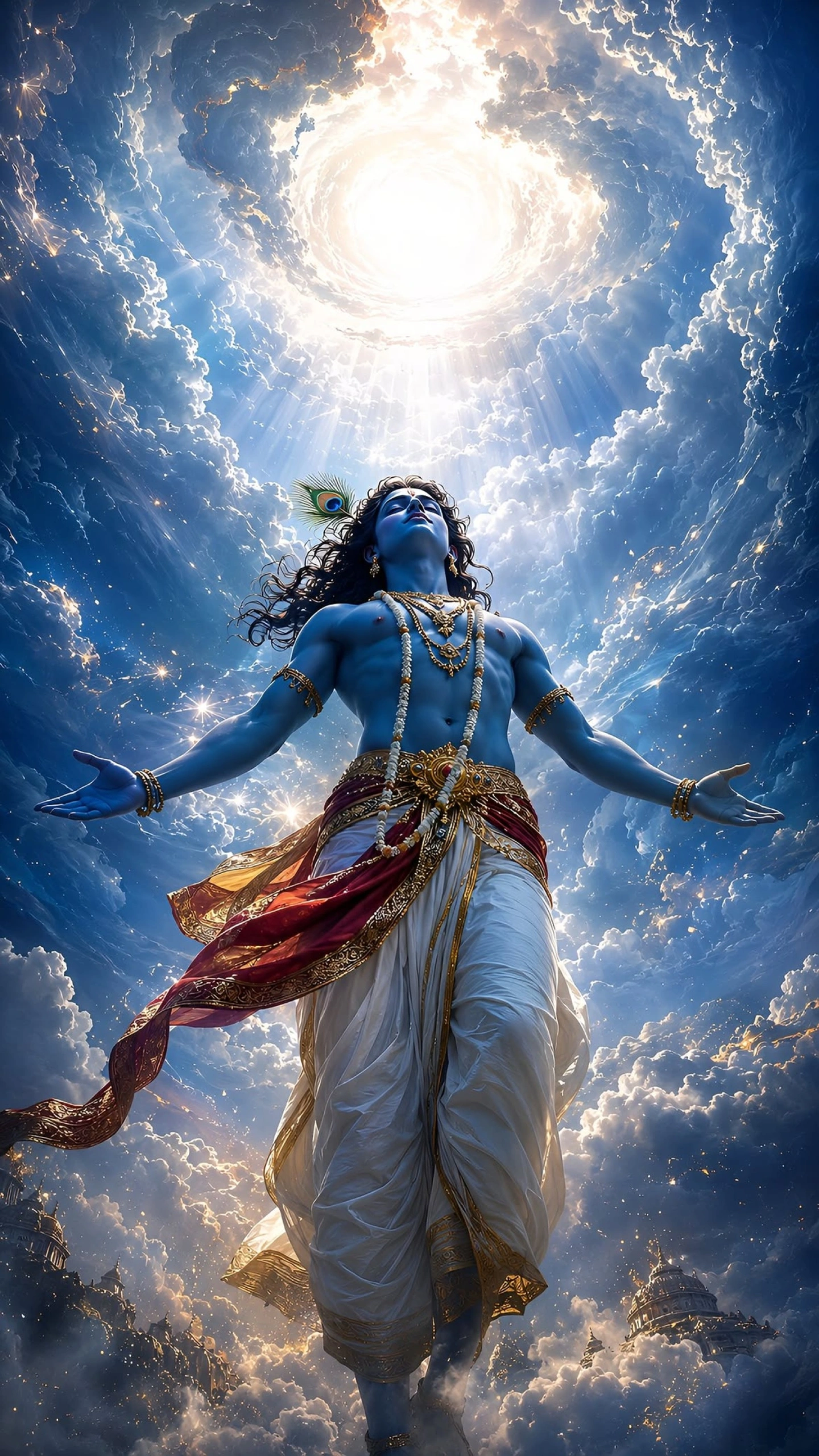 blue krishna