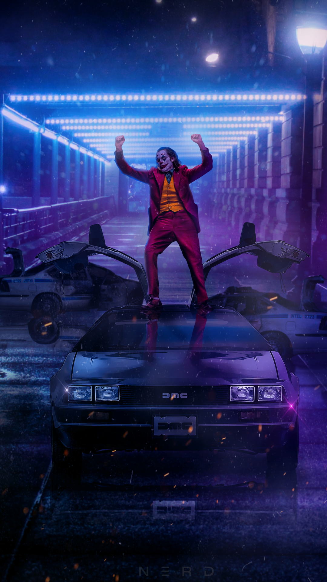 Joker dancing