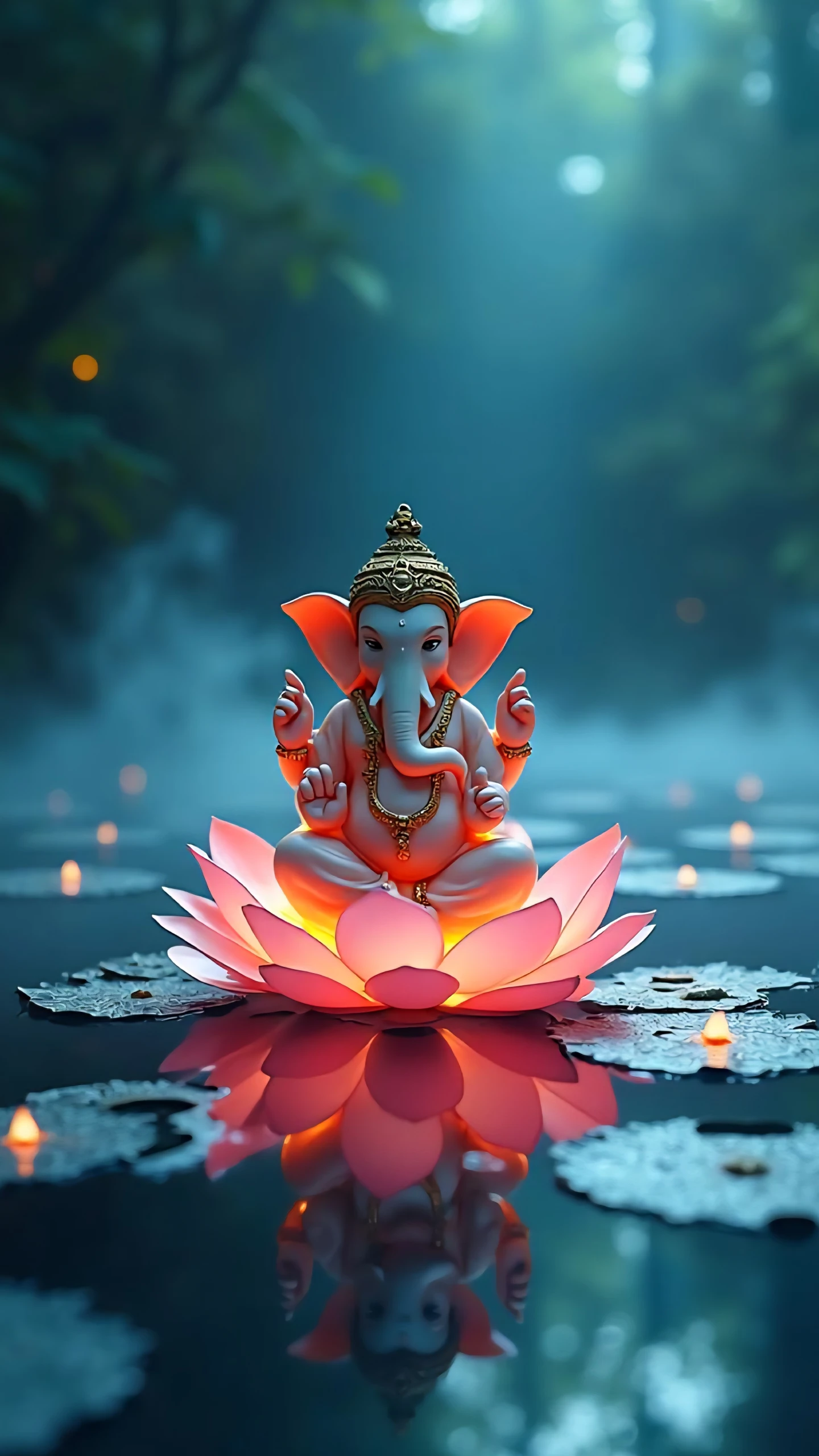 Lotus Ganesha